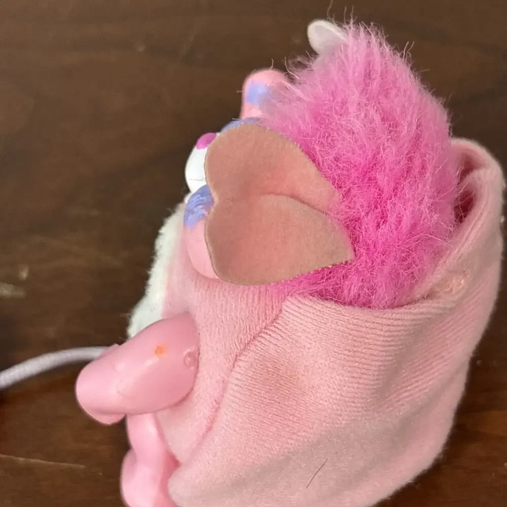 Vintage 1986 Mattel Pocket Popples Pink 
